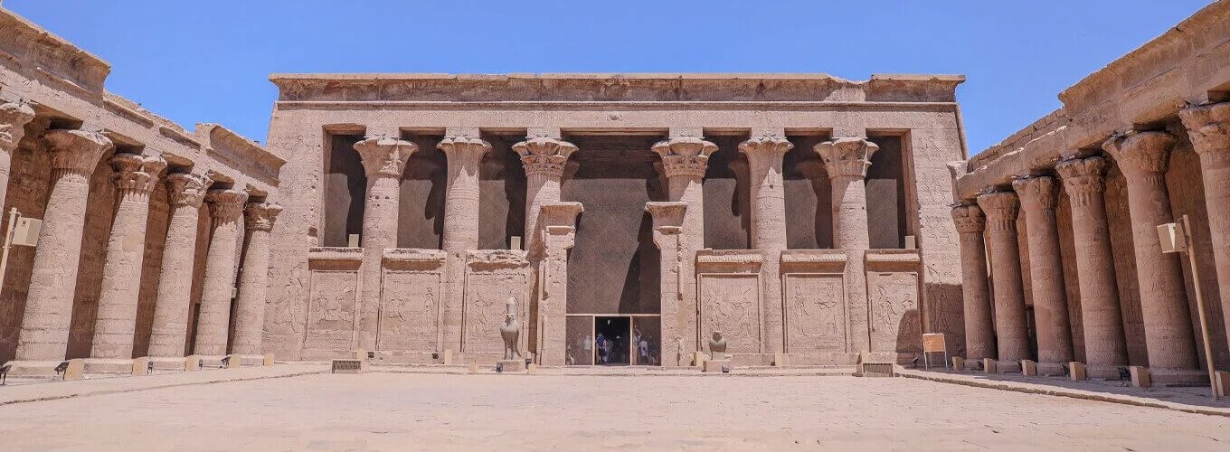 A-very-beautiful-picture-from-inside-the-Temple-of-Edfu Cheapest Way to Travel in Egypt
